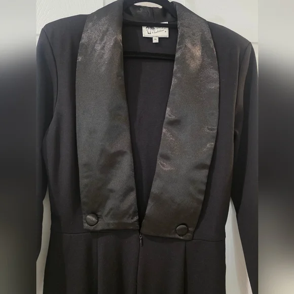 EUC XL Vintage Vandalizm Dapper Dietrich Jumpsuit (black) - Picture 4 of 6